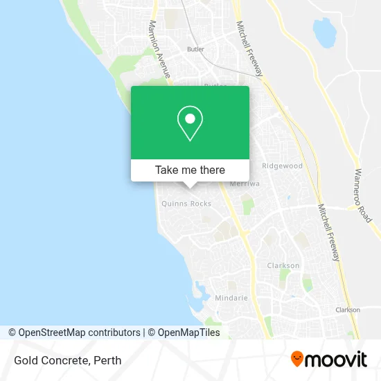 Mapa Gold Concrete