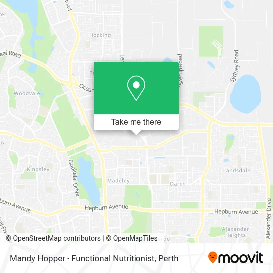 Mapa Mandy Hopper - Functional Nutritionist
