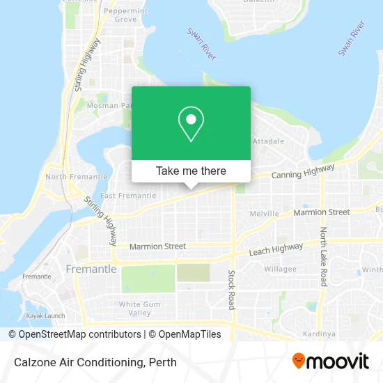 Mapa Calzone Air Conditioning