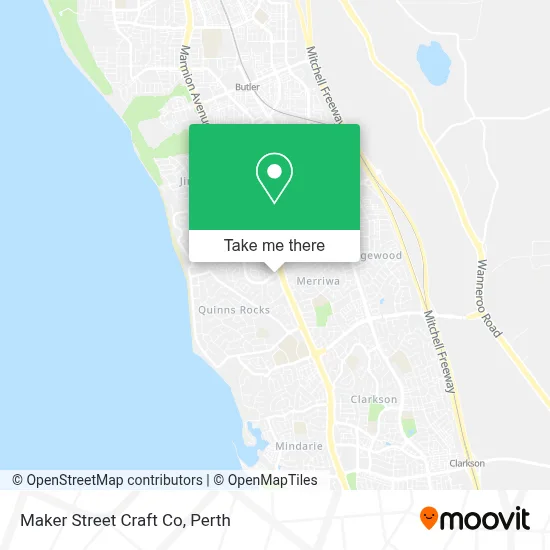 Mapa Maker Street Craft Co