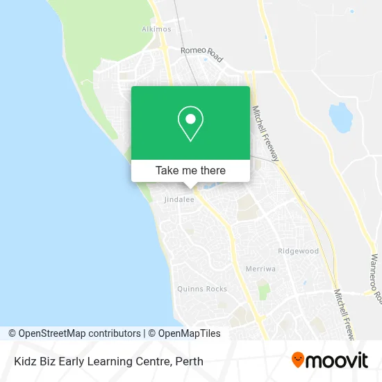 Mapa Kidz Biz Early Learning Centre