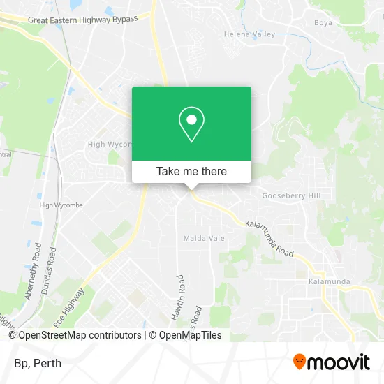Mapa Bp