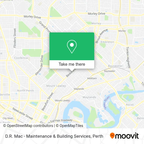 Mapa D.R. Mac - Maintenance & Building Services