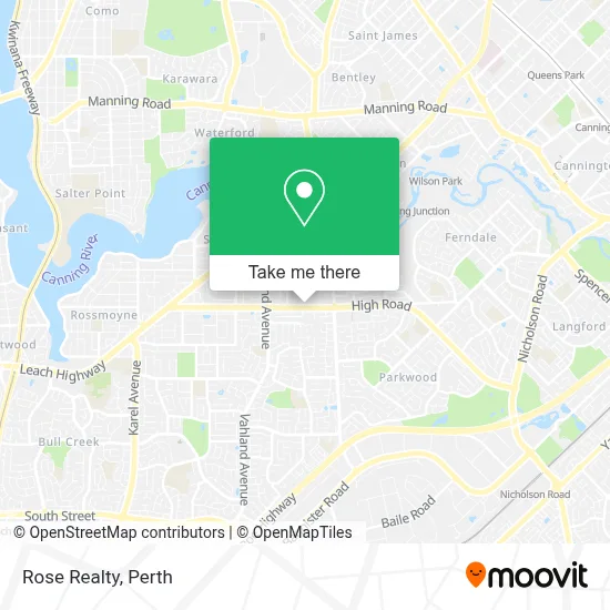 Mapa Rose Realty