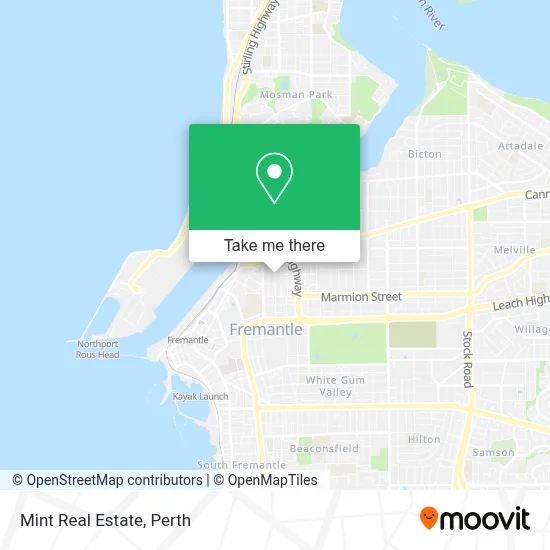 Mapa Mint Real Estate