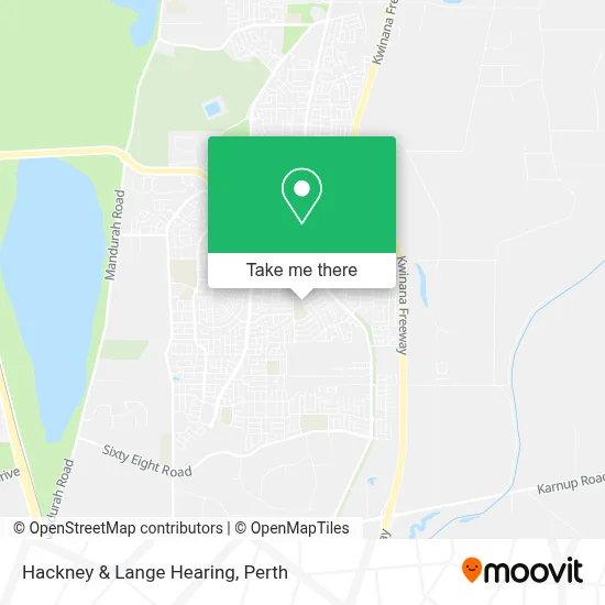 Mapa Hackney & Lange Hearing