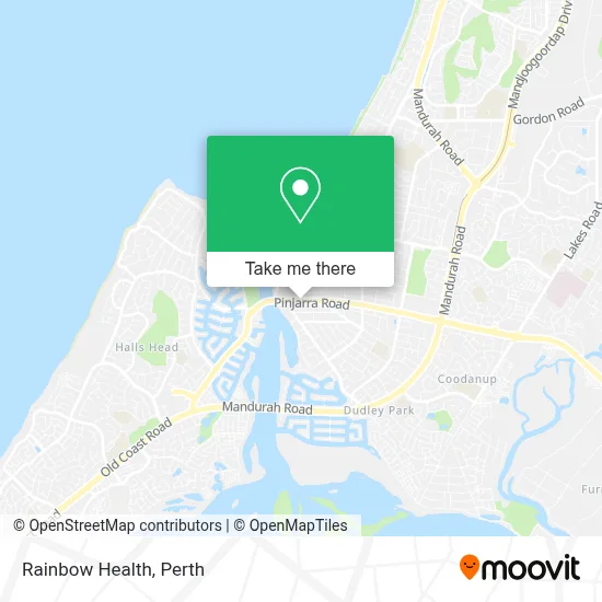 Mapa Rainbow Health