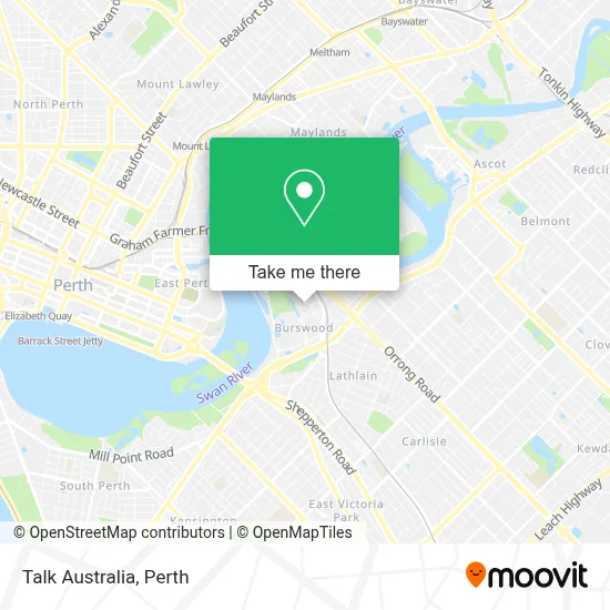 Mapa Talk Australia
