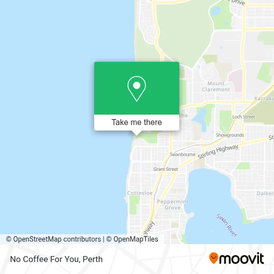 Mapa No Coffee For You