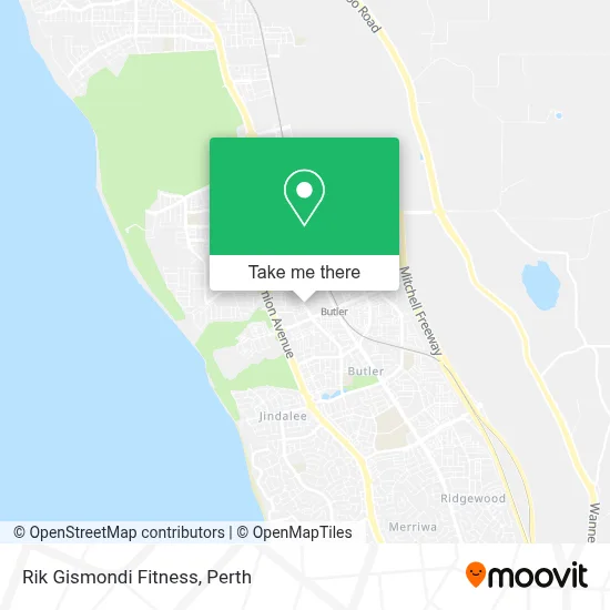 Mapa Rik Gismondi Fitness