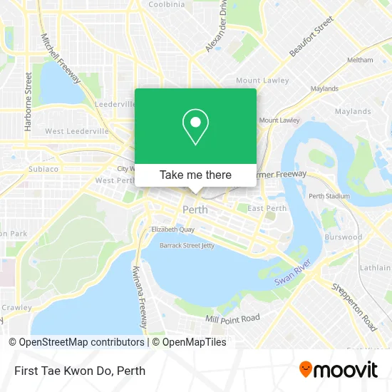 Mapa First Tae Kwon Do