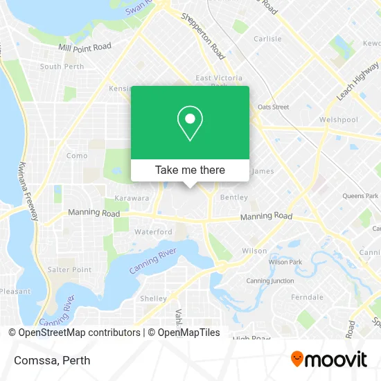 Mapa Comssa