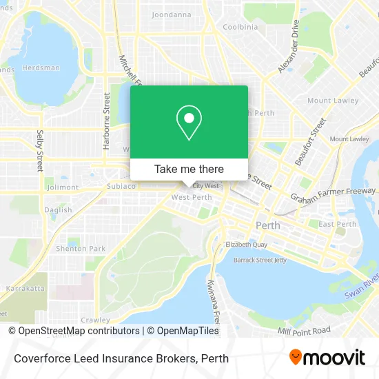 Mapa Coverforce Leed Insurance Brokers