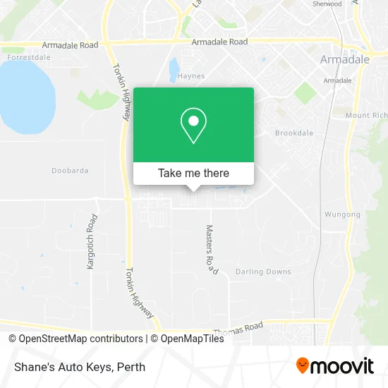 Mapa Shane's Auto Keys