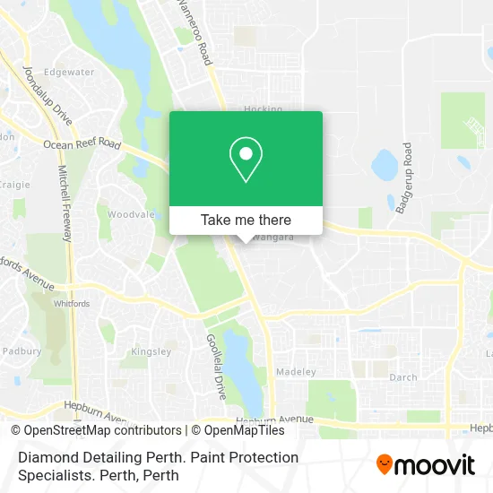 Diamond Detailing Perth. Paint Protection Specialists. Perth map