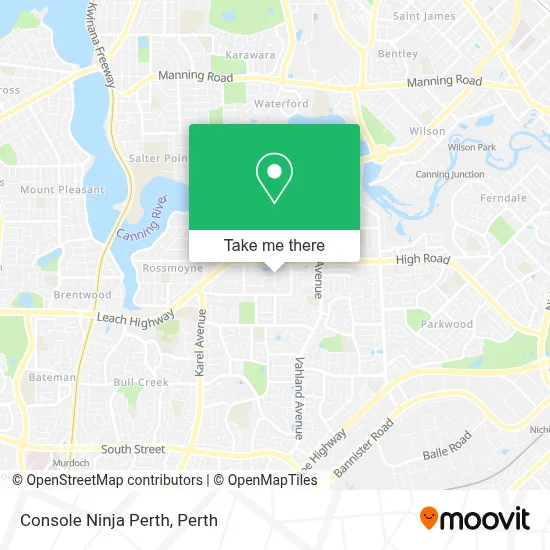 Console Ninja Perth map