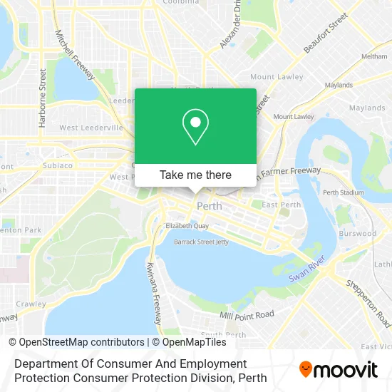 Department Of Consumer And Employment Protection Consumer Protection Division map