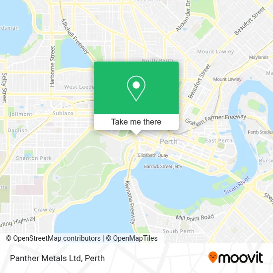 Mapa Panther Metals Ltd