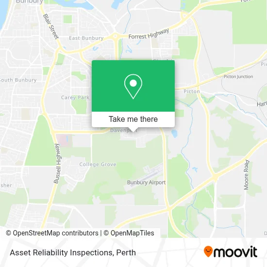 Asset Reliability Inspections map