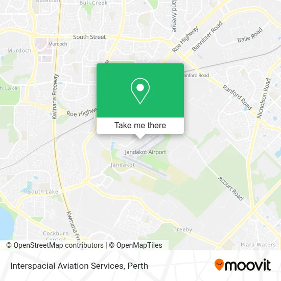 Mapa Interspacial Aviation Services