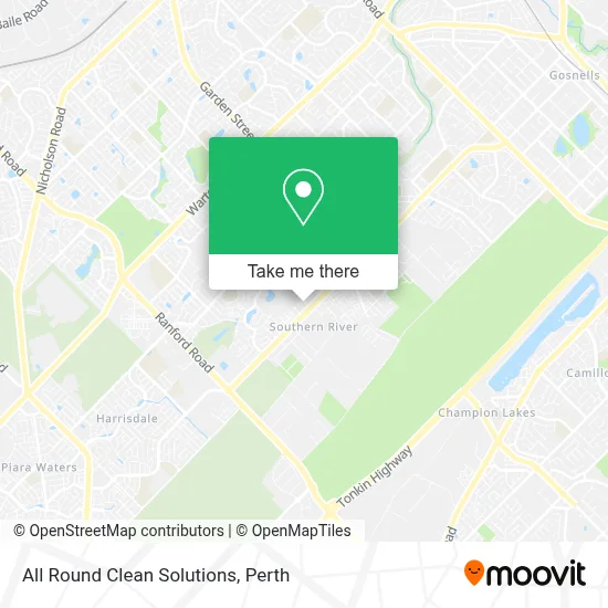 All Round Clean Solutions map