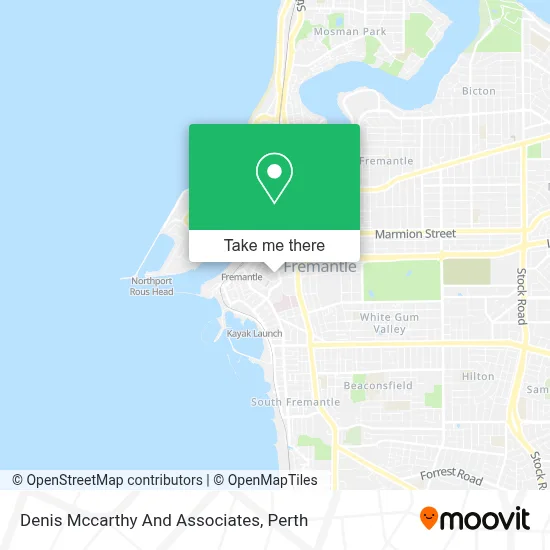 Mapa Denis Mccarthy And Associates