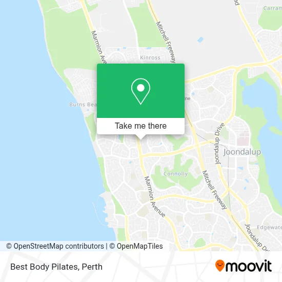 Mapa Best Body Pilates