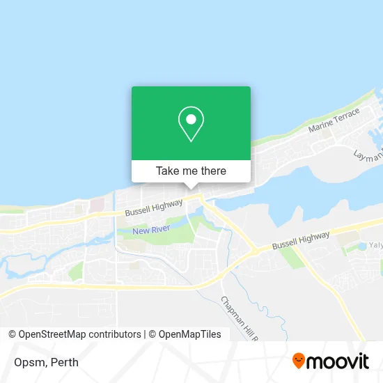 Mapa Opsm