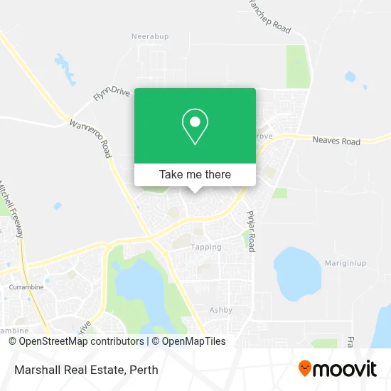 Mapa Marshall Real Estate