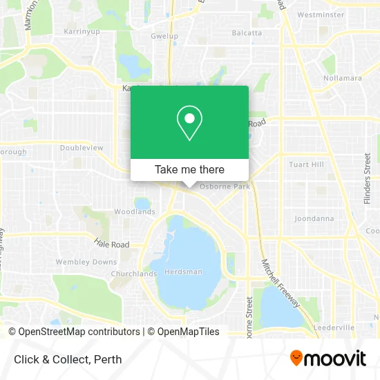 Click & Collect map