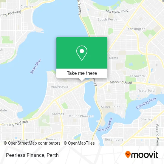 Mapa Peerless Finance
