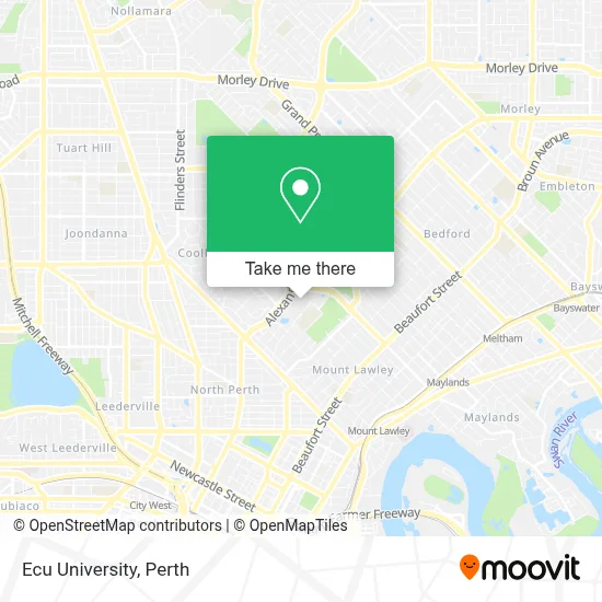 Mapa Ecu University