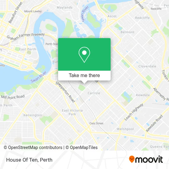 Mapa House Of Ten