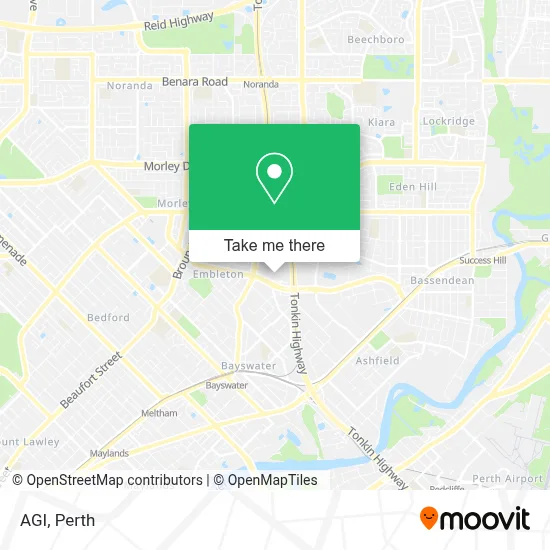 Mapa Agi