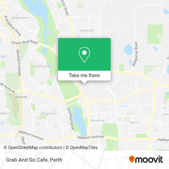 Mapa Grab And Go Cafe