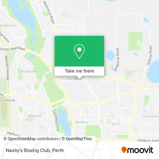 Mapa Nashy's Boxing Club