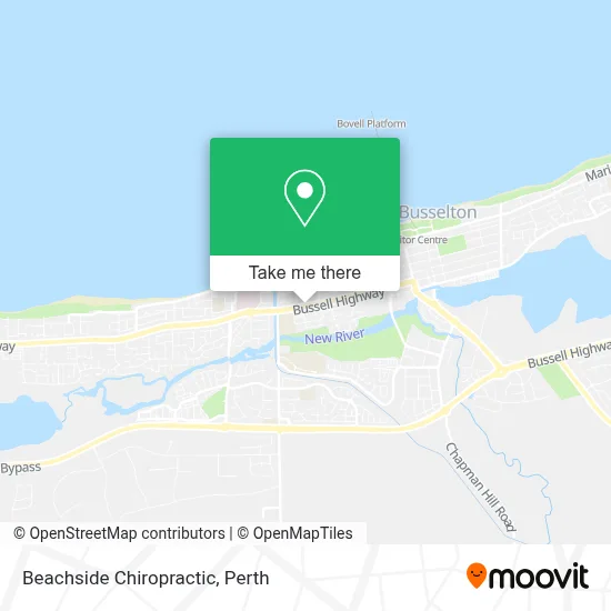 Beachside Chiropractic map