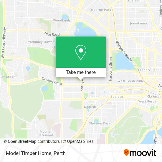 Model Timber Home map