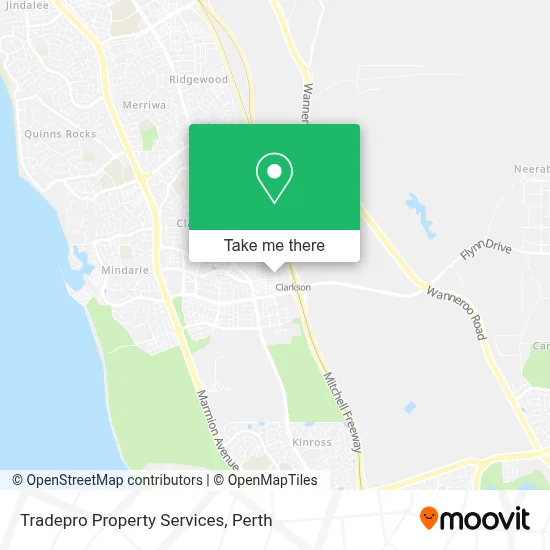 Mapa Tradepro Property Services