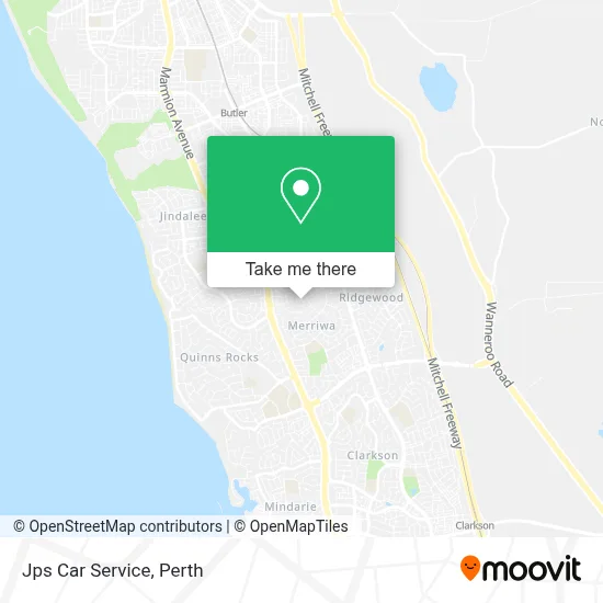 Mapa Jps Car Service