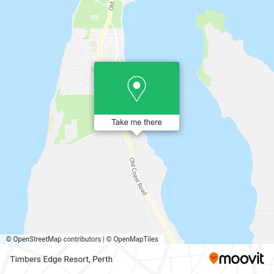 Mapa Timbers Edge Resort