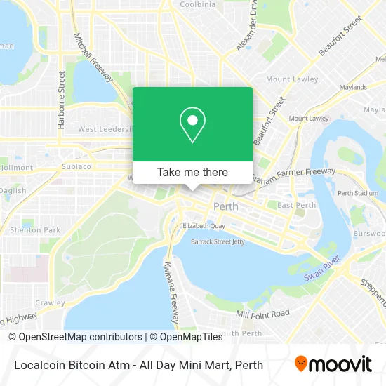Mapa Localcoin Bitcoin Atm - All Day Mini Mart