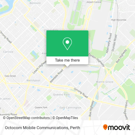 Mapa Octocom Mobile Communications