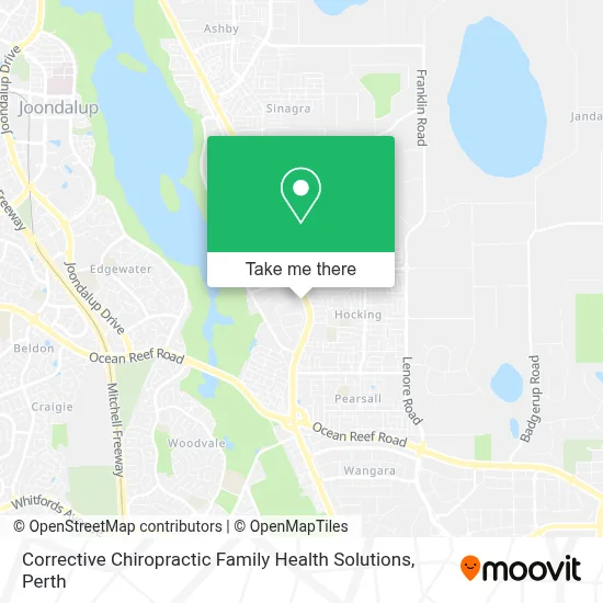 Corrective Chiropractic Family Health Solutions map