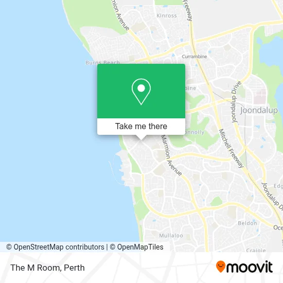 Mapa The M Room