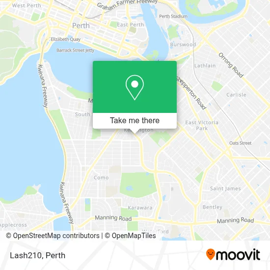 Mapa Lash210