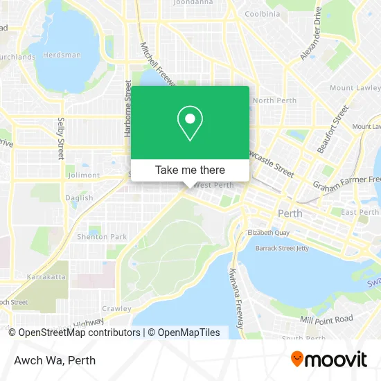 Awch Wa map