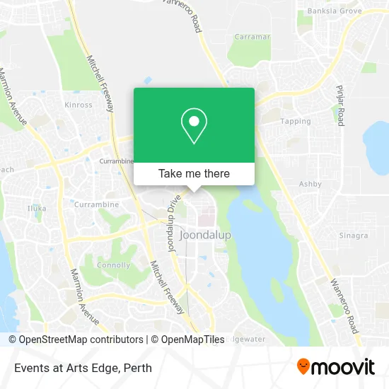 Mapa Events at Arts Edge
