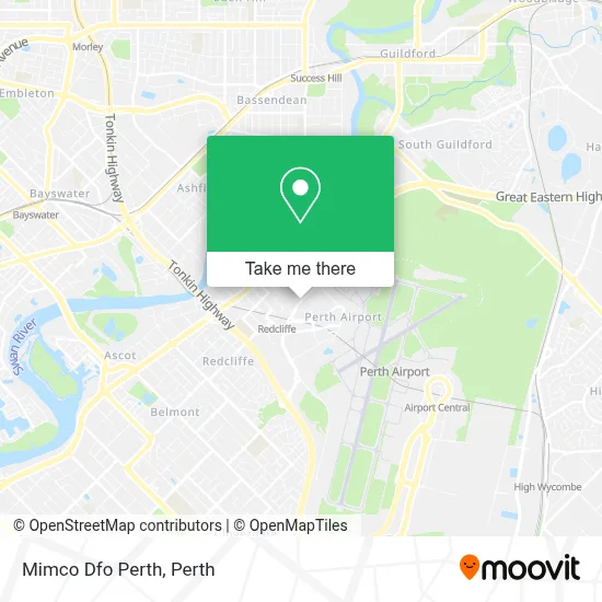 Mapa Mimco Dfo Perth