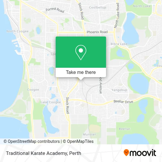 Mapa Traditional Karate Academy